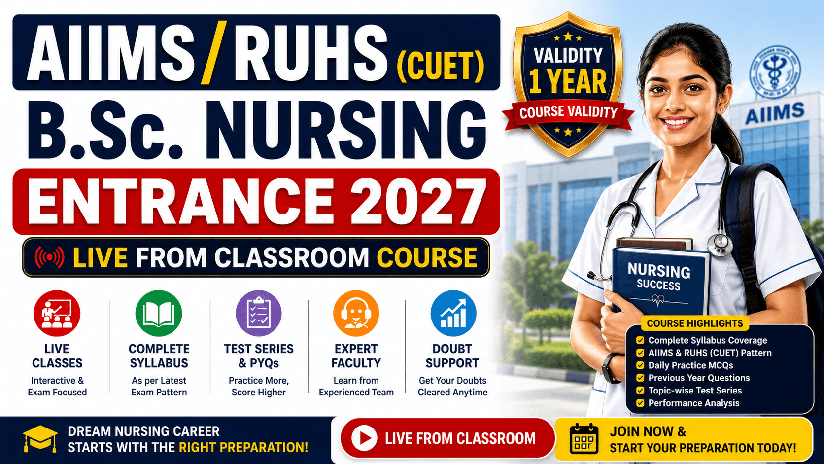 CHO/ NHM / Nurse Grade- 2 Live Recorded Course